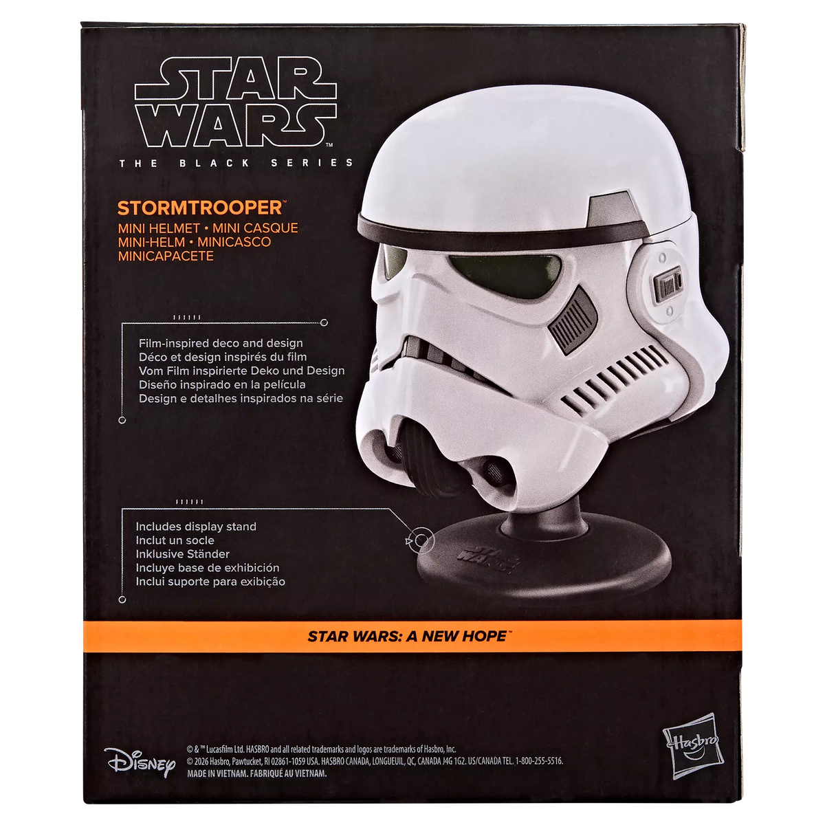 STAR WARS BLACK SERIES STORMTROOPER MINI HELMET