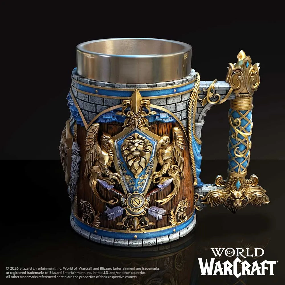 WORLD OF WARCRAFT ALLIANCE TANKARD