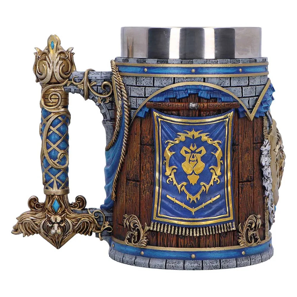 WORLD OF WARCRAFT ALLIANCE TANKARD