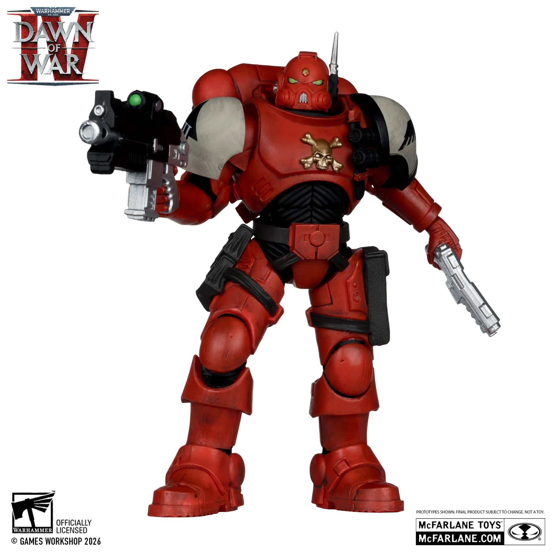 WARHAMMER 40000 7INCH WV12 BLOOD RAVENS SERGEANT INFILTRATOR (DAWN OF WAR 4) ACTION FIGURE