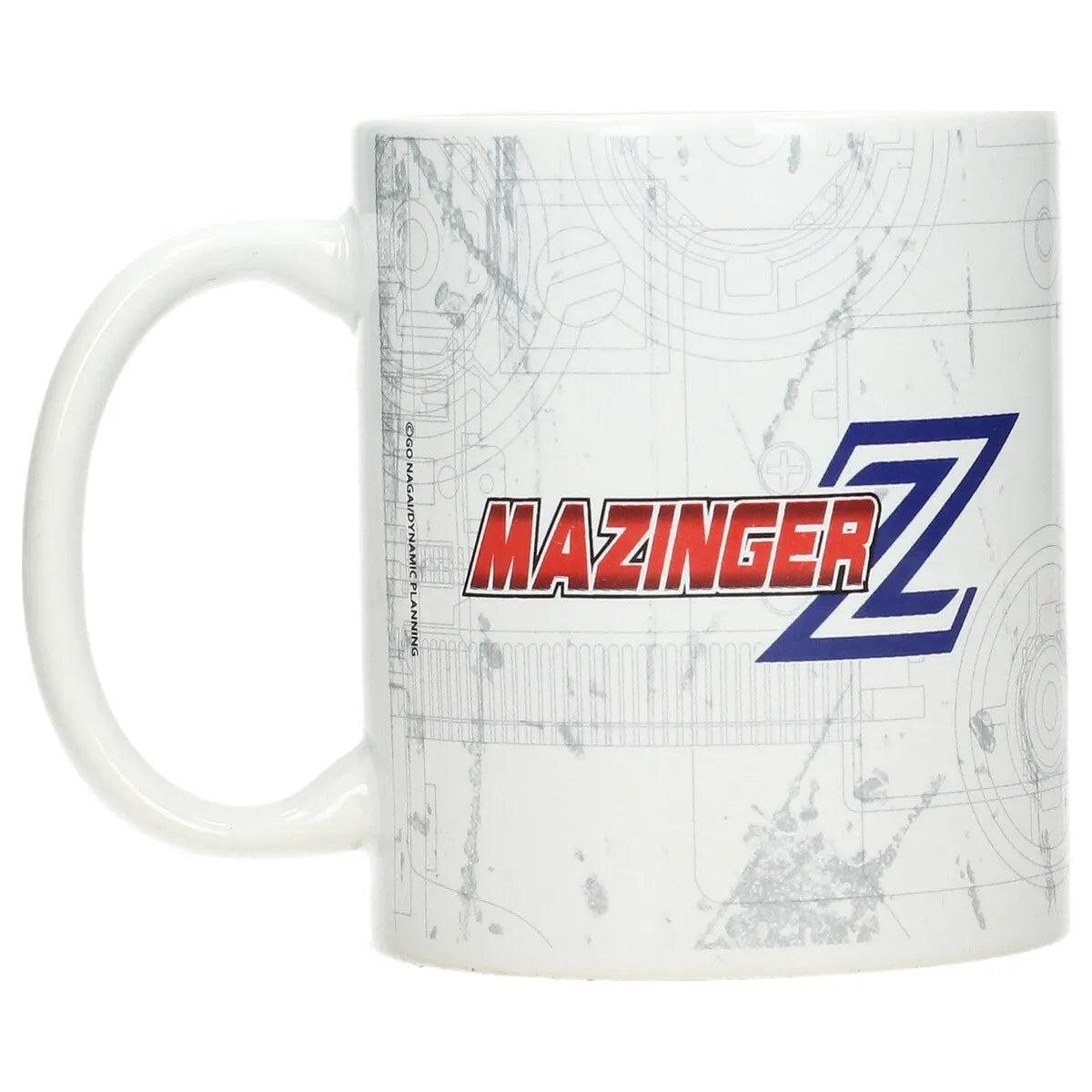 MAZINGER Z WHITE MUG