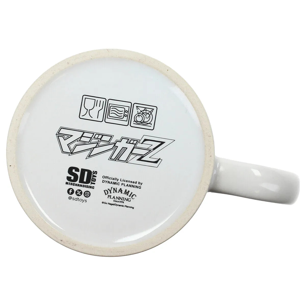 MAZINGER Z WHITE MUG