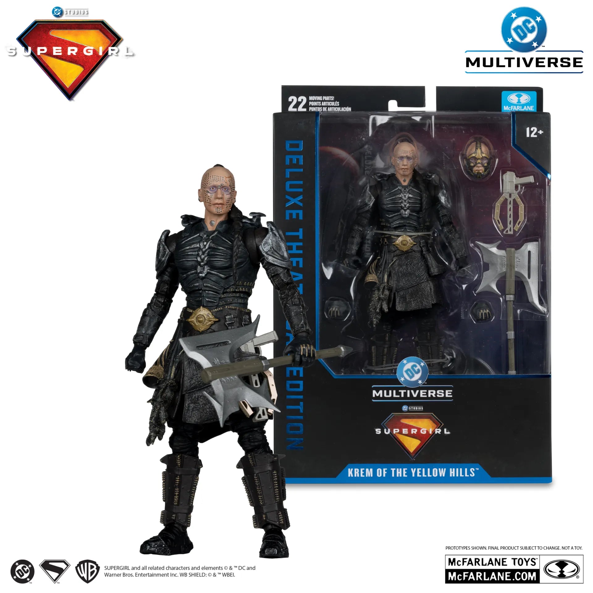 DC THEATRICAL DELUXE 7INCH SUPERGIRL MOVIE ASSORTMENT (6)