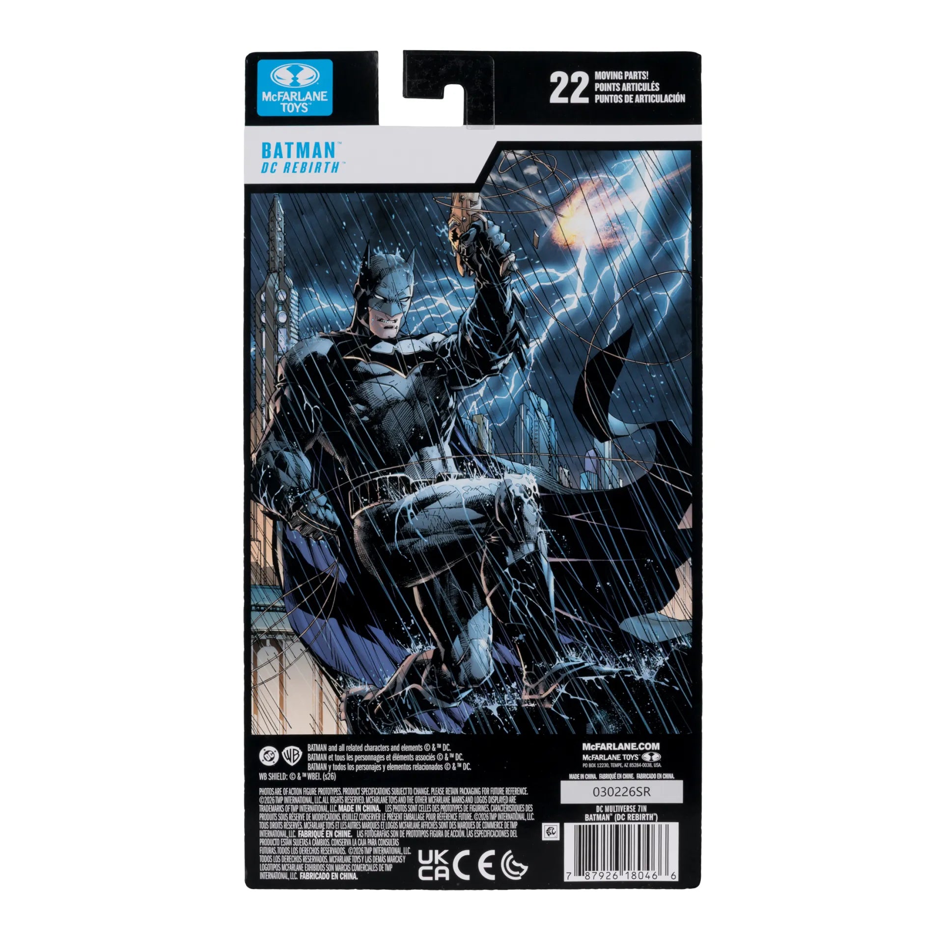 DC MULTIVERSE 7-INCH BATMAN REBIRTH ACTION FIGURE