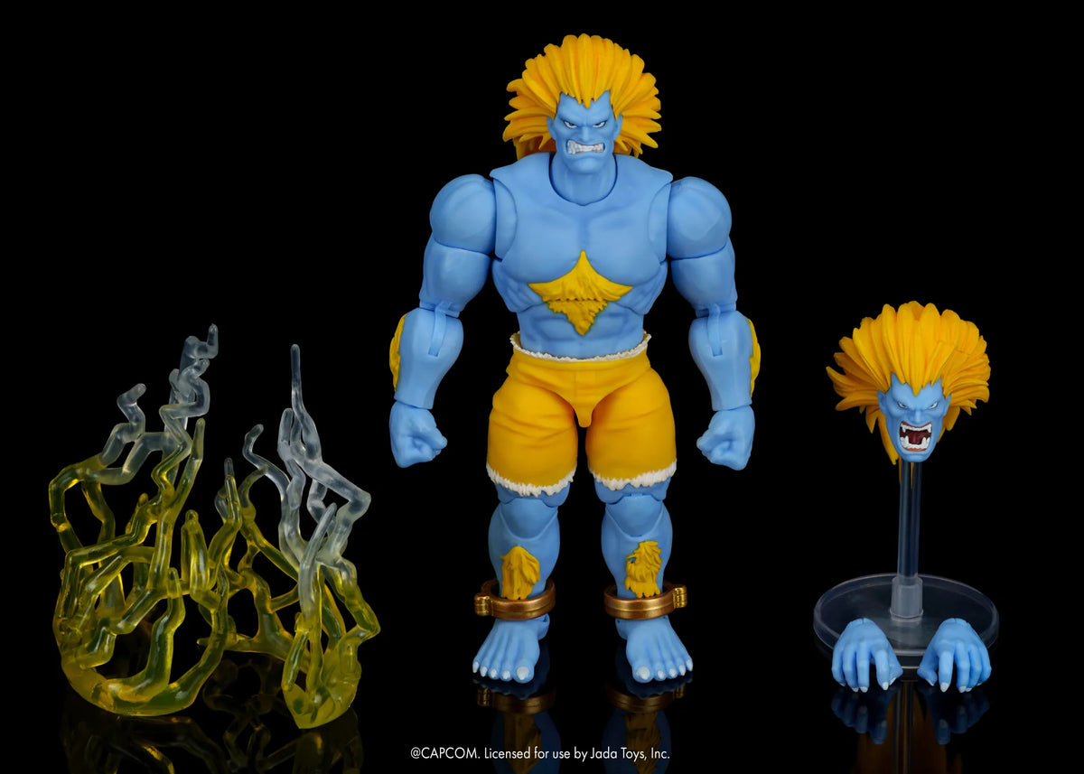 ULTRA STREET FIGHTER 2 THE FINAL CHALLENGERS BLANKA 1/12 ACTION FIGURE VARIANT PLAYER 2