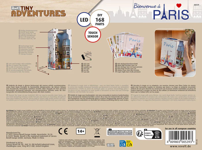 PARIS TINY ADVENTURES BOOK NOOK