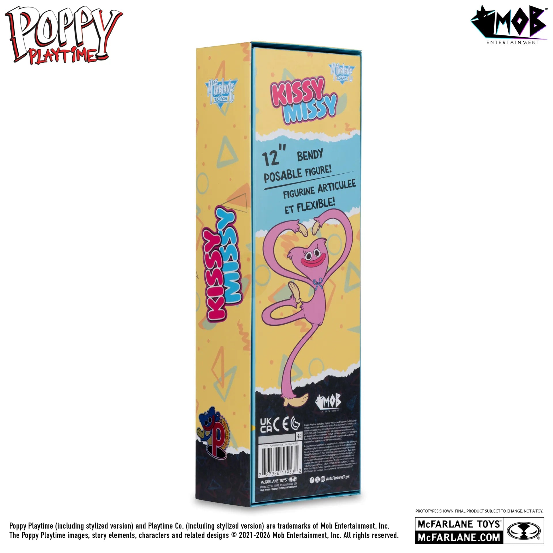POPPY PLAYTIME 12INCH COFFIN KISSY MISSY FIGURE