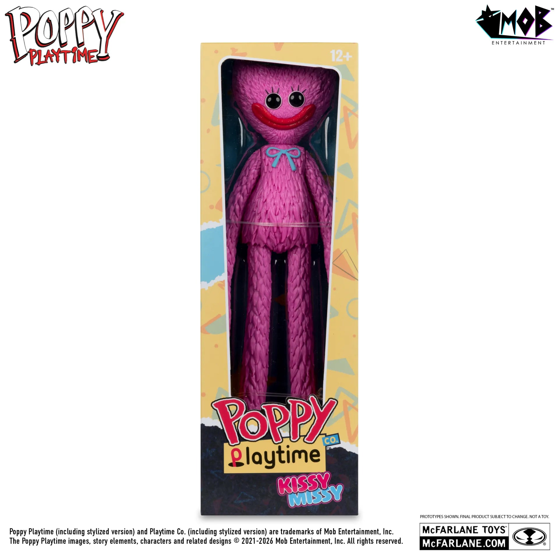 POPPY PLAYTIME 12INCH COFFIN KISSY MISSY FIGURE