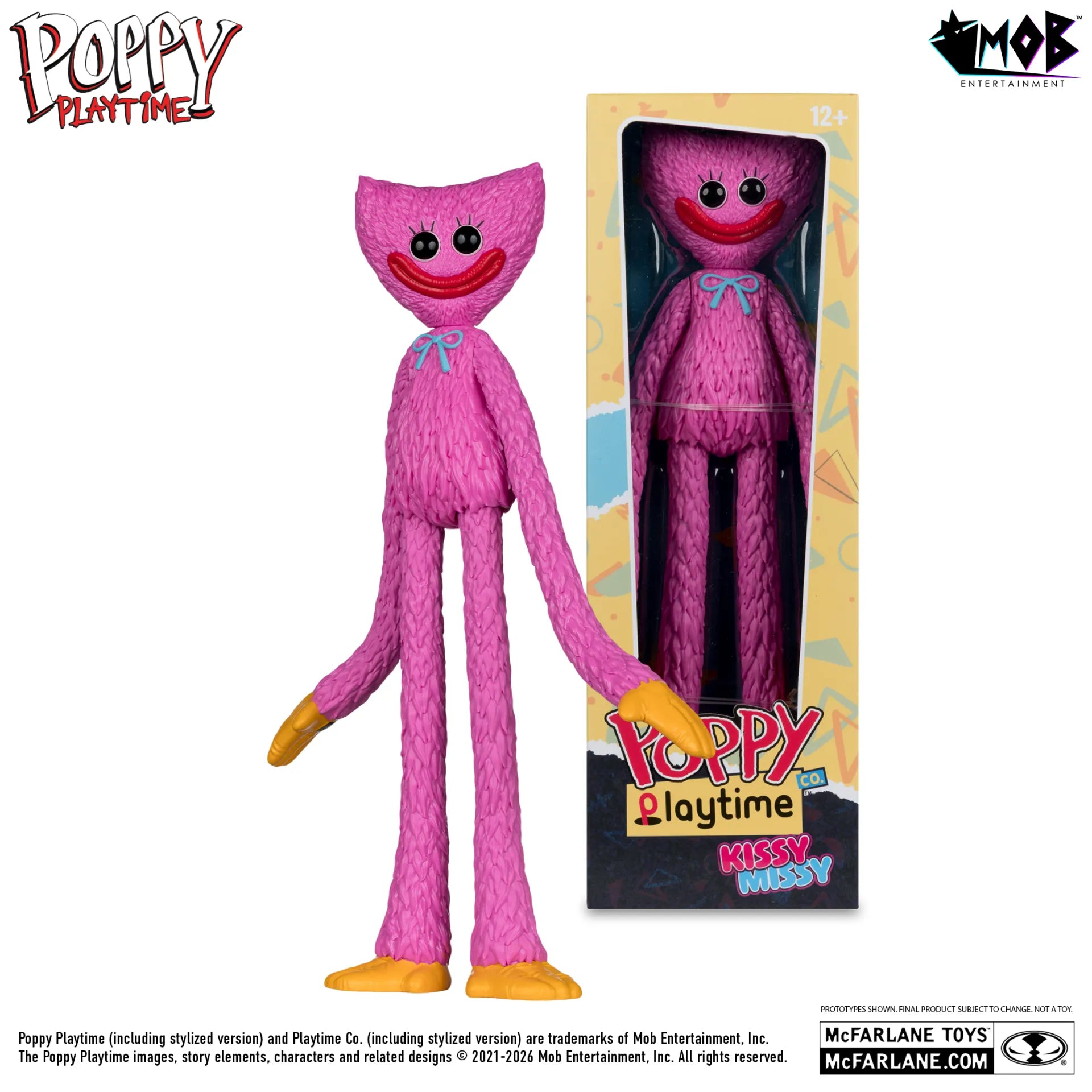 POPPY PLAYTIME 12INCH COFFIN KISSY MISSY FIGURE