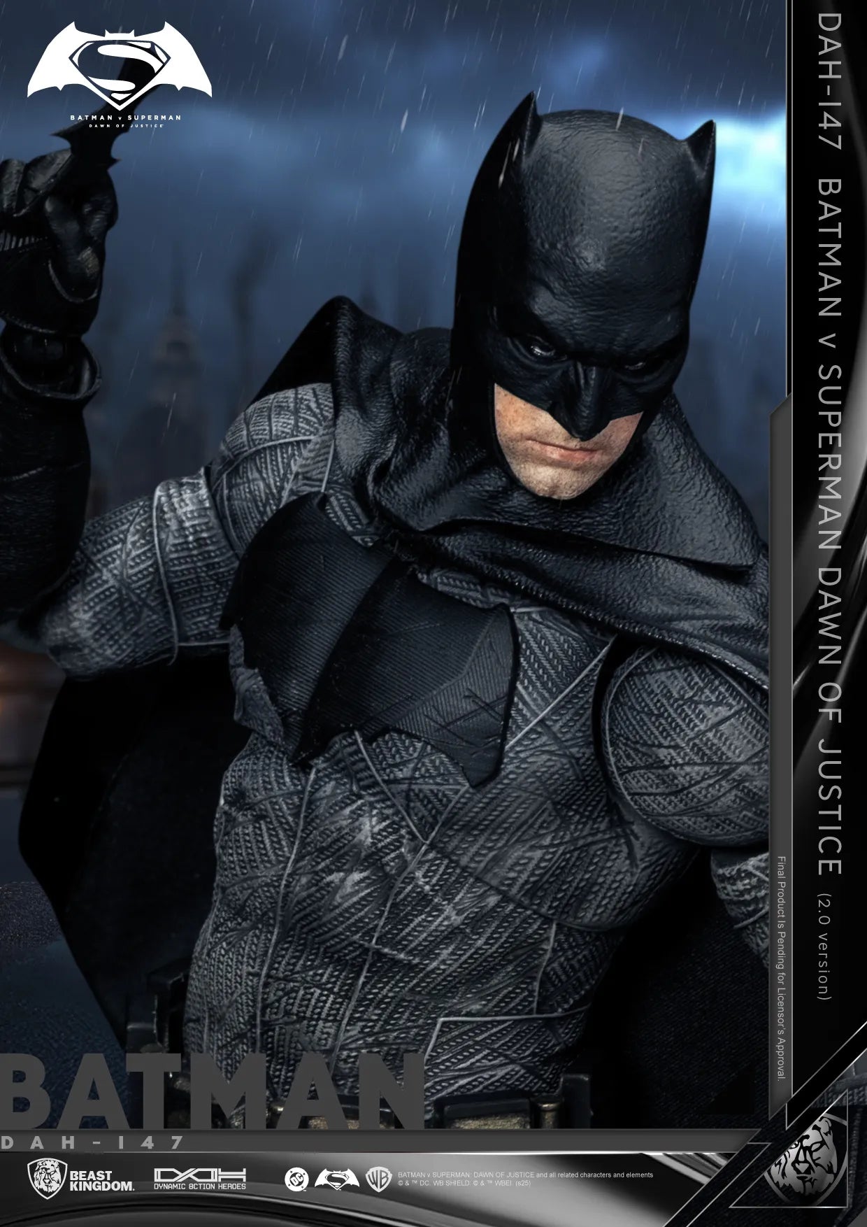 BVS DAWN OF JUSTICE BATMAN2.0 DAH FIGURE
