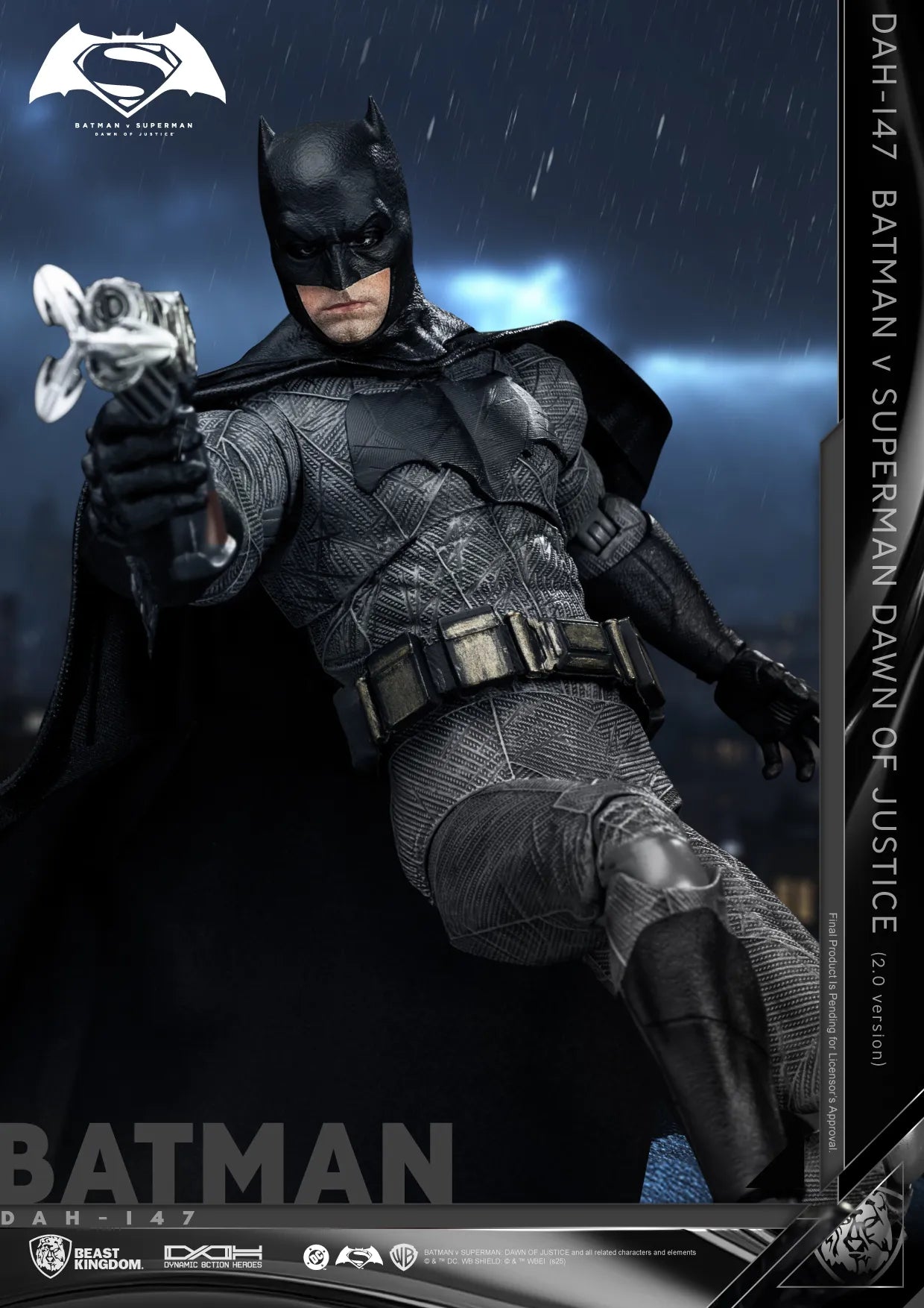 BVS DAWN OF JUSTICE BATMAN2.0 DAH FIGURE