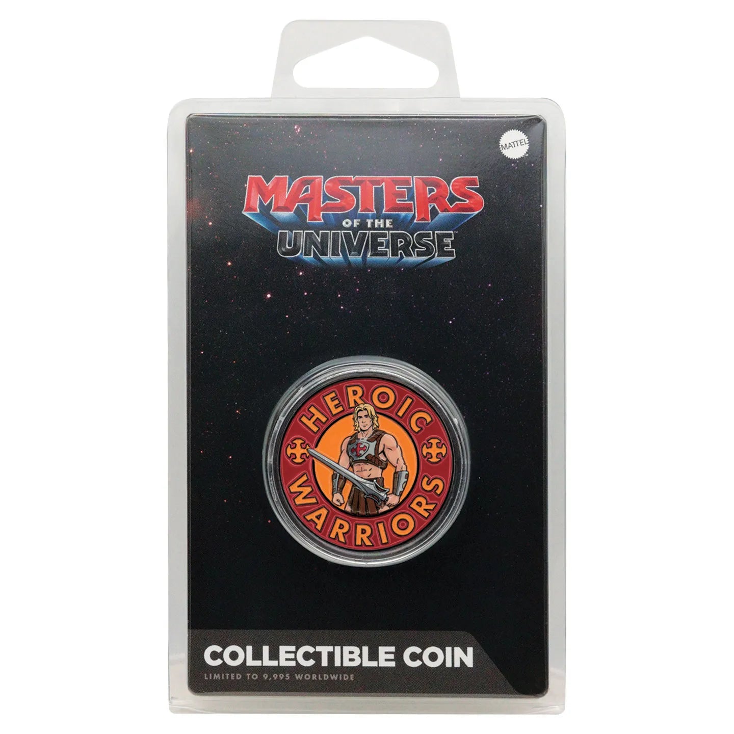 MASTERS OF THE UNIVERSE HE-MAN & SKELETOR LIMITED EDITION COIN