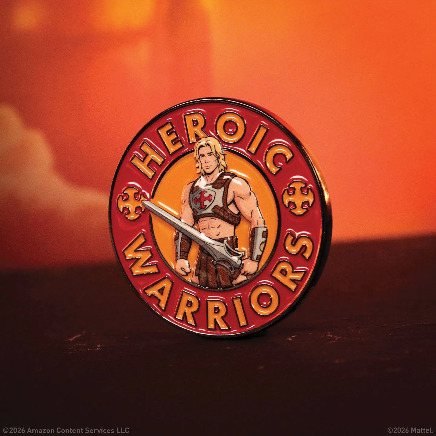 MASTERS OF THE UNIVERSE HE-MAN & SKELETOR LIMITED EDITION COIN