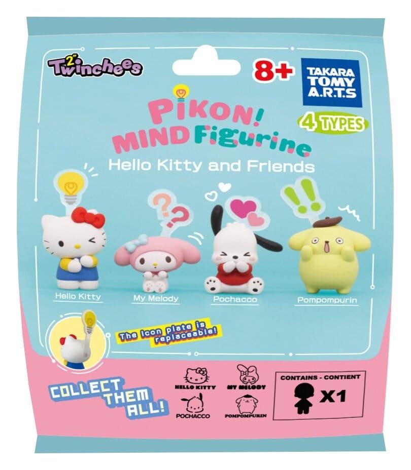 HELLO KITTY AND FRIENDS TWINCHEES PIKON! MIND FIGURINE DISPLAY (24)