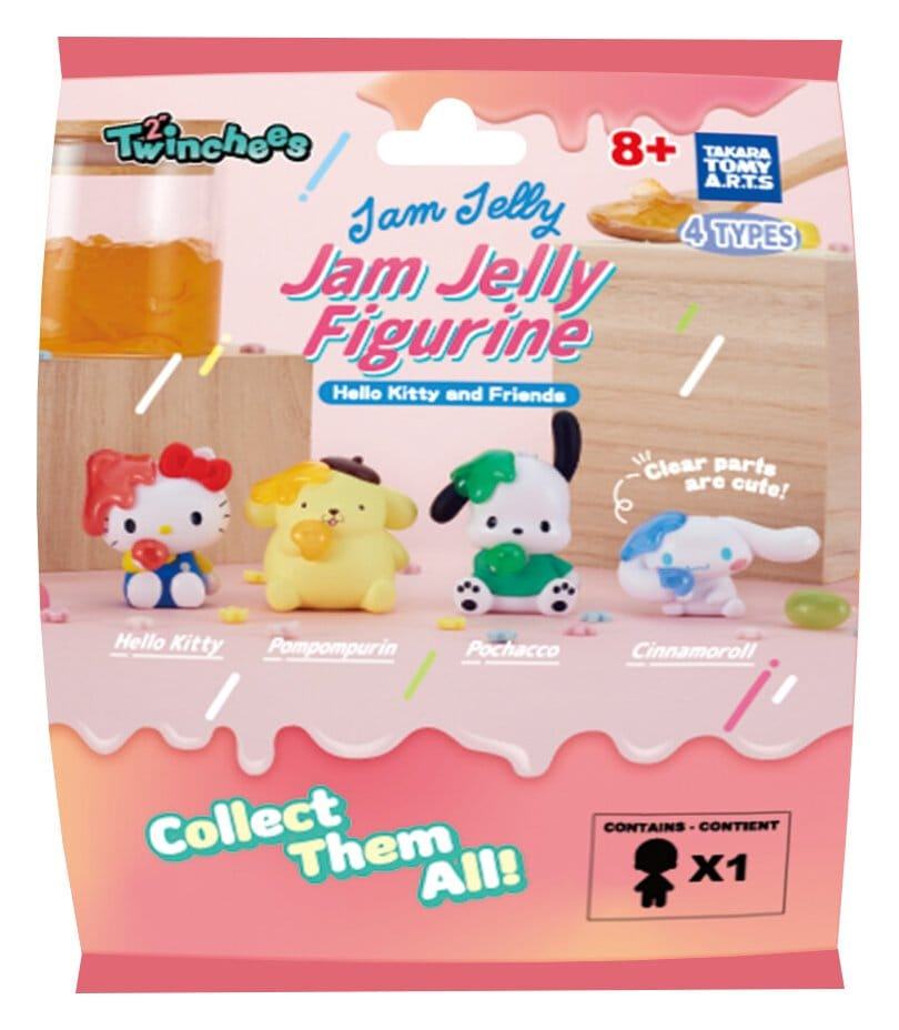 HELLO KITTY AND FRIENDS TWINCHEES JAM JELLY FIGURINE DISPLAY (24)