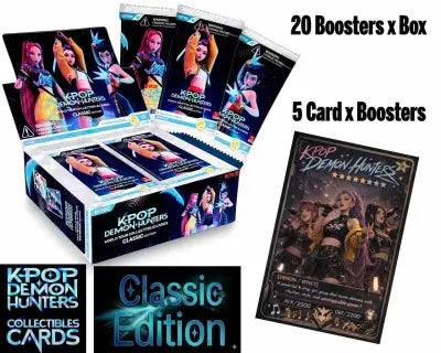 KAYOU - K-POP DEMON HUNTERS - CLASSIC EDITION - COLLECTIBLE CARDS BOOSTER BOX (20)