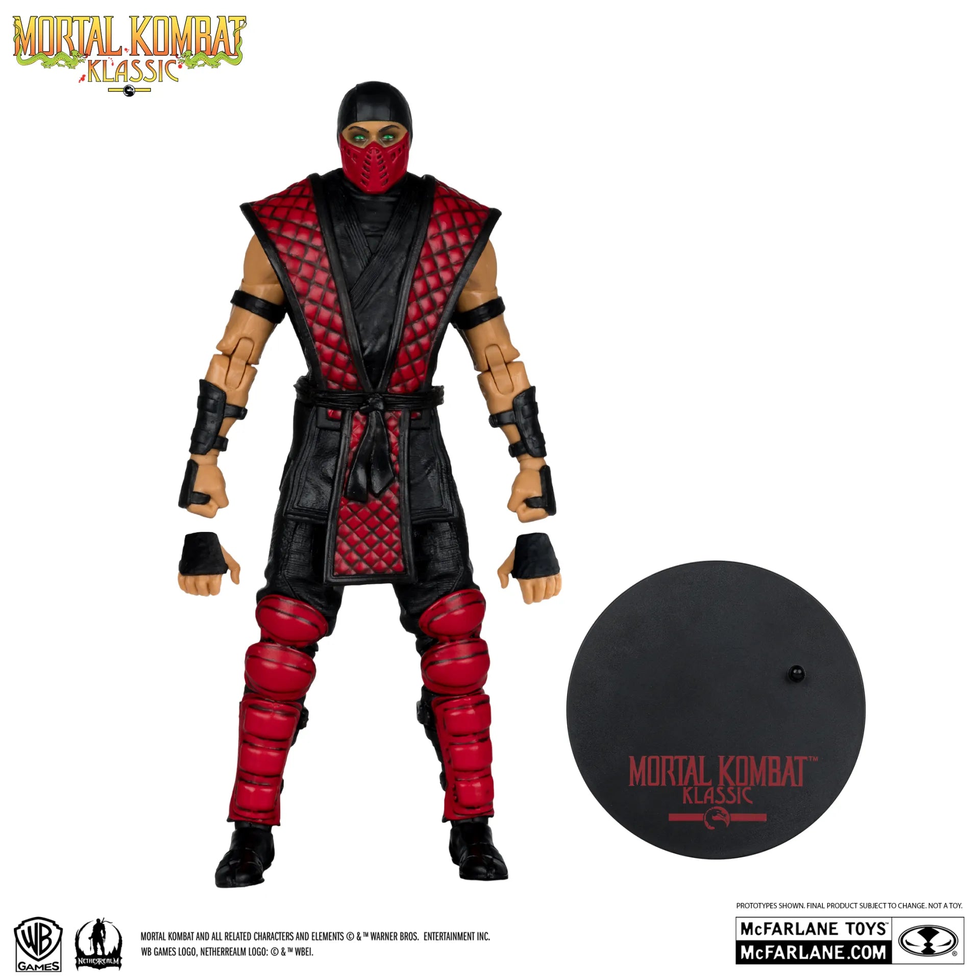 MORTAL KOMBAT KLASSICS  7INCH  WAVE 4 ERMAC ACTION FIGURE