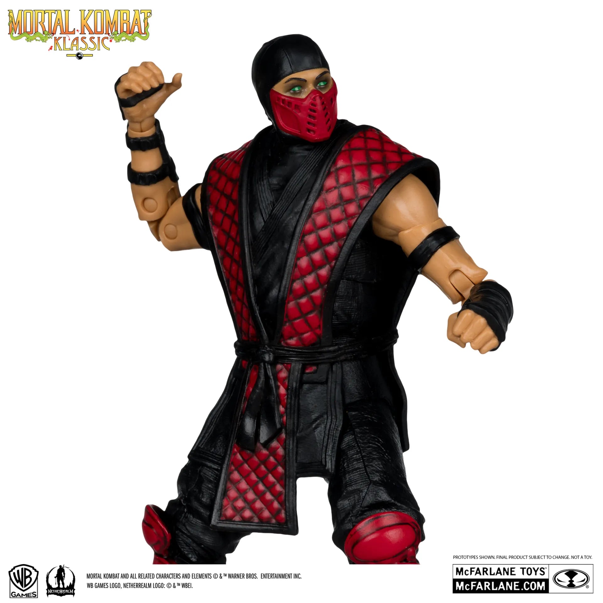 MORTAL KOMBAT KLASSICS  7INCH  WAVE 4 ERMAC ACTION FIGURE