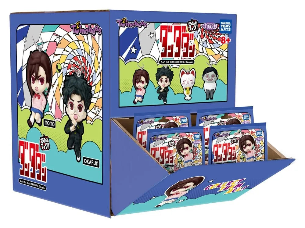 DAN DA DAN TWINCHEES DEFOFIG FIGURINE DANGLER DISPLAY (24)