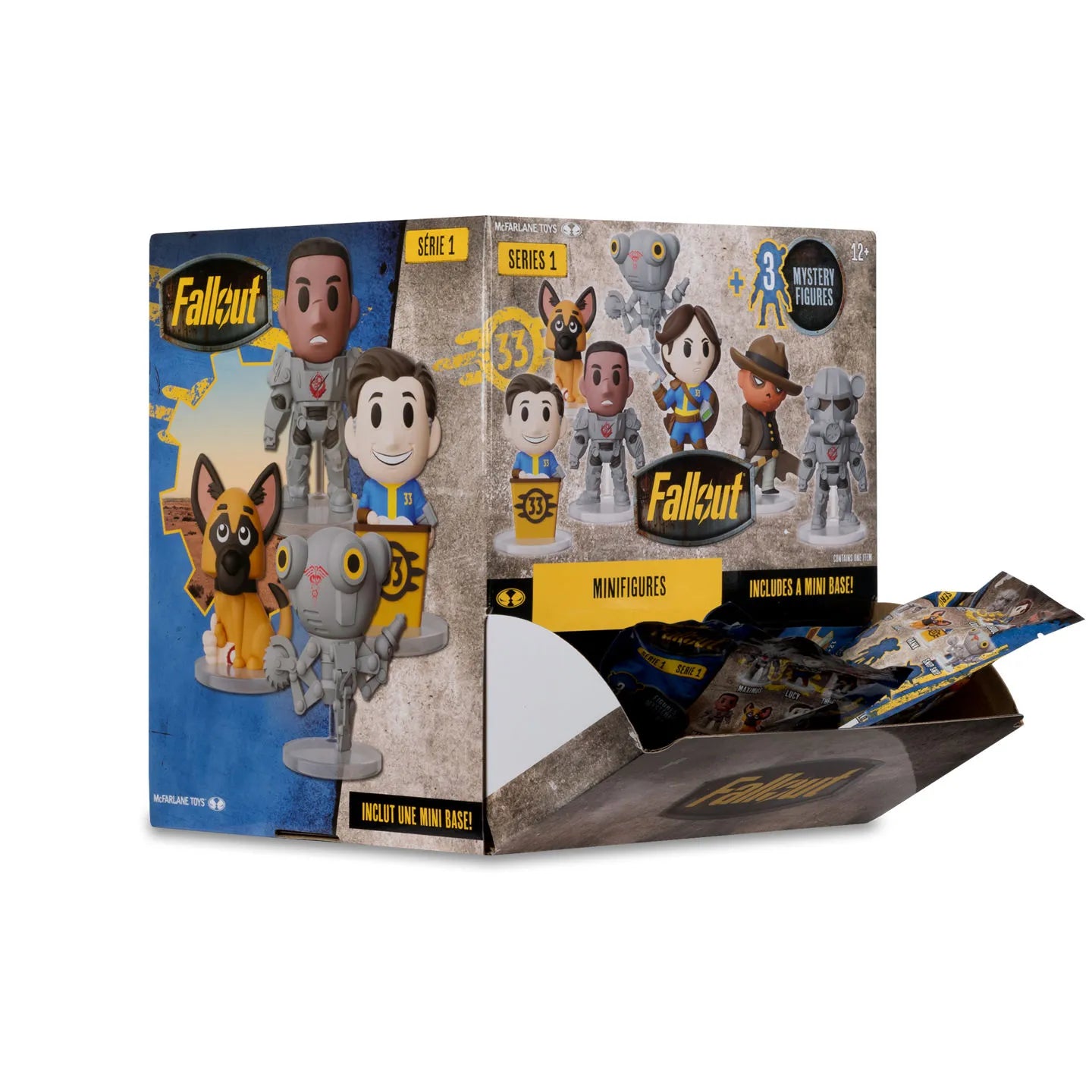 FALLOUT TV 2.5INCH FIGURE BLIND BAG W1 DISPLAY (24)