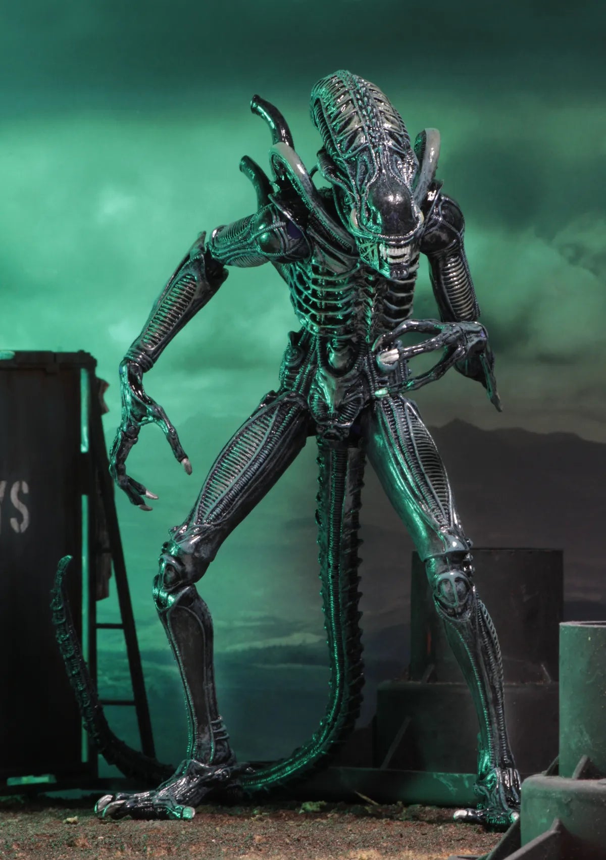 ALIENS ALIEN WARRIOR BLUE 1986 ULTIMATE AF
