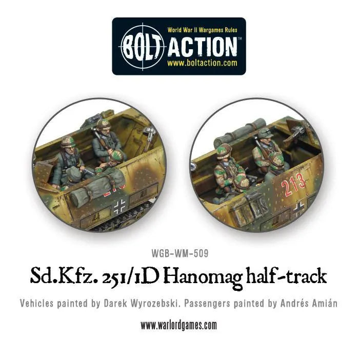 BOLT ACTION SD KFZ 251/1 AUSF D HANOMAG