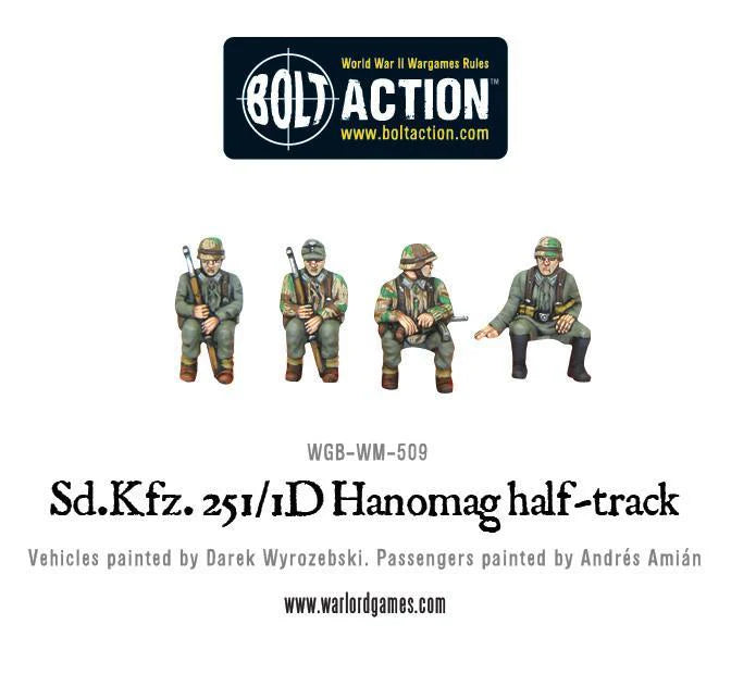 BOLT ACTION SD KFZ 251/1 AUSF D HANOMAG