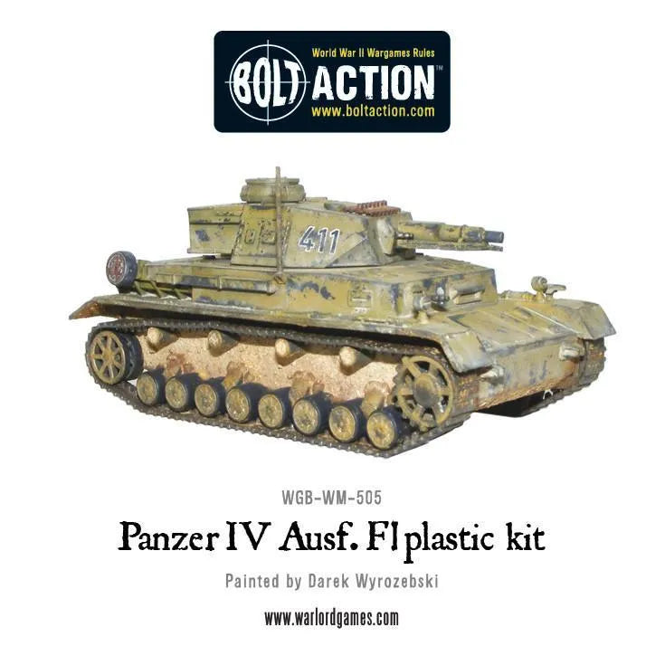 BOLT ACTION PANZER IV AUSF F1/G/H MEDIUM TANK