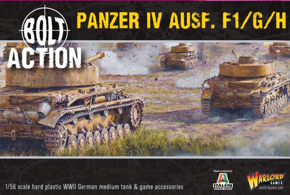 BOLT ACTION PANZER IV AUSF F1/G/H MEDIUM TANK