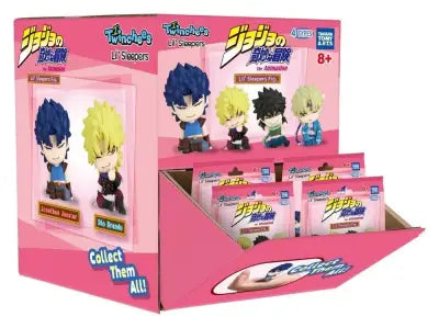 JOJO'S BIZARRE ADV.TWINCHEES  LIL' SLEEPERS FIGURINE DISPLAY (24)