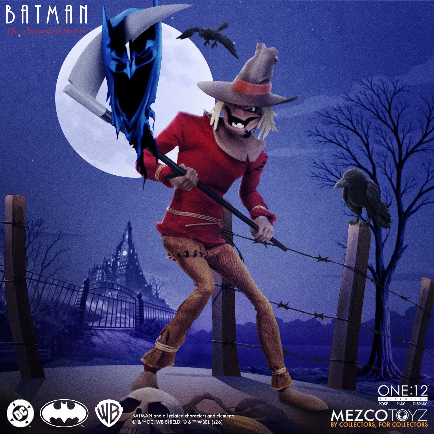 ONE 12 COLLECTIVE BATMAN ANIMATED SERIES SCARECROW AF