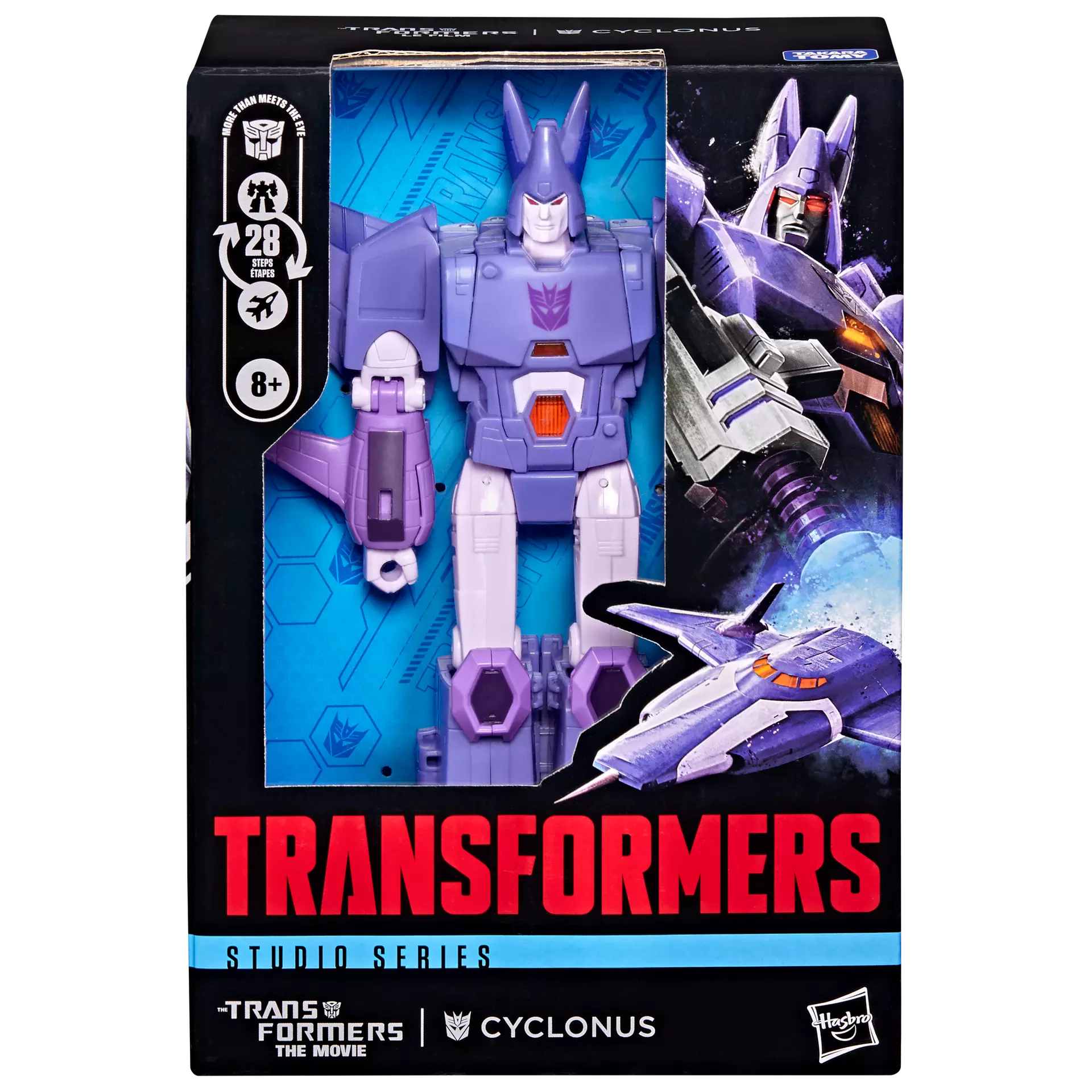 TRANSFORMERS STUDIO SERIES TRANSFORMERS THE MOVIE CYCLONUS ACTION FIGURE