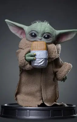 MANDALORIAN & GROGU MOVIE GROGU FOOD CART SNACK 1/4 LEGACY STATUE