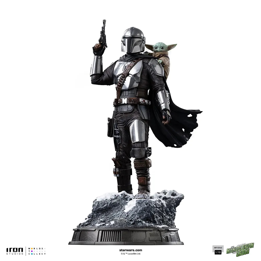 MANDALORIAN & GROGU MOVIE THE MANDALORIAN 1/10 STATUE