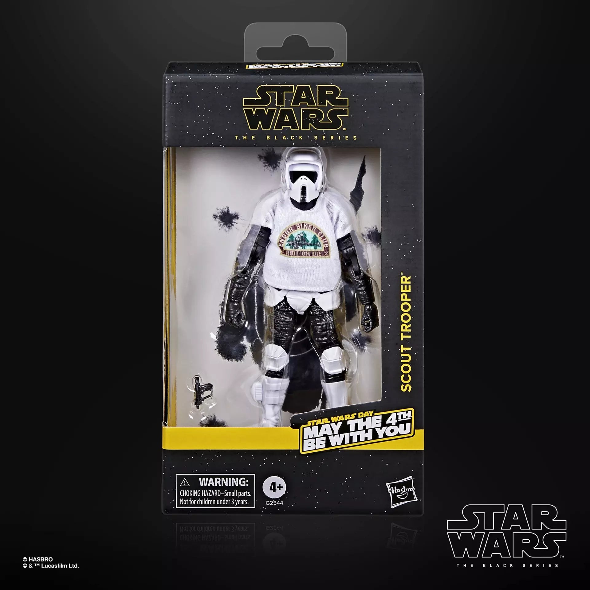 STAR WARS BLACK SERIES MAY THE 4TH SCOUT TROOPER ACTION FIGURE