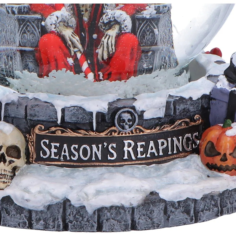 SILENT NIGHTMARES SEASONS REAPINGS SNOW GLOBE