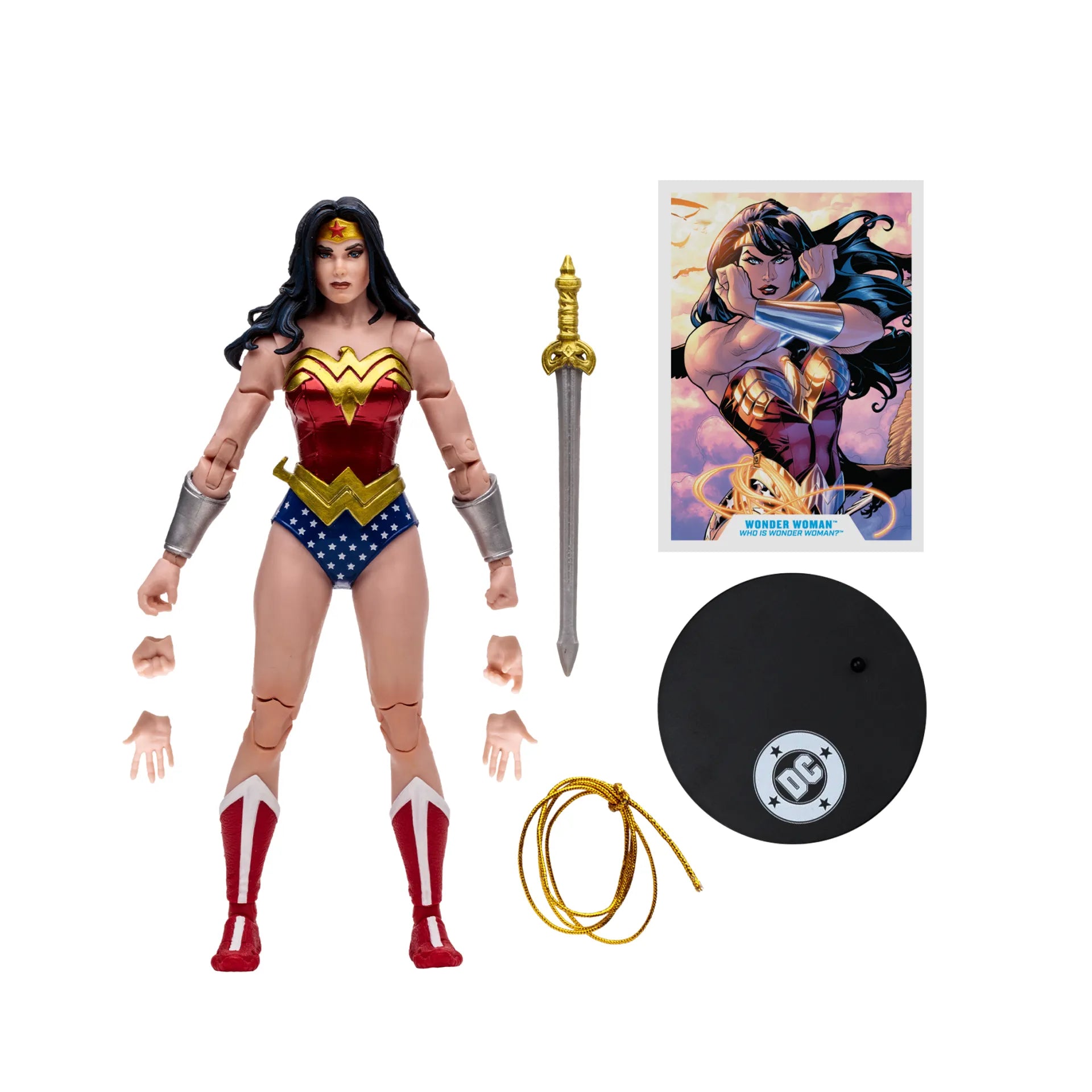 MCFARLANE VAULT DC MULTI 7INCH WONDER WOMAN CLASSIC ACTION FIGURE