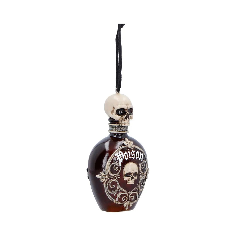 POISON BOTTLE HANGING ORNAMENT
