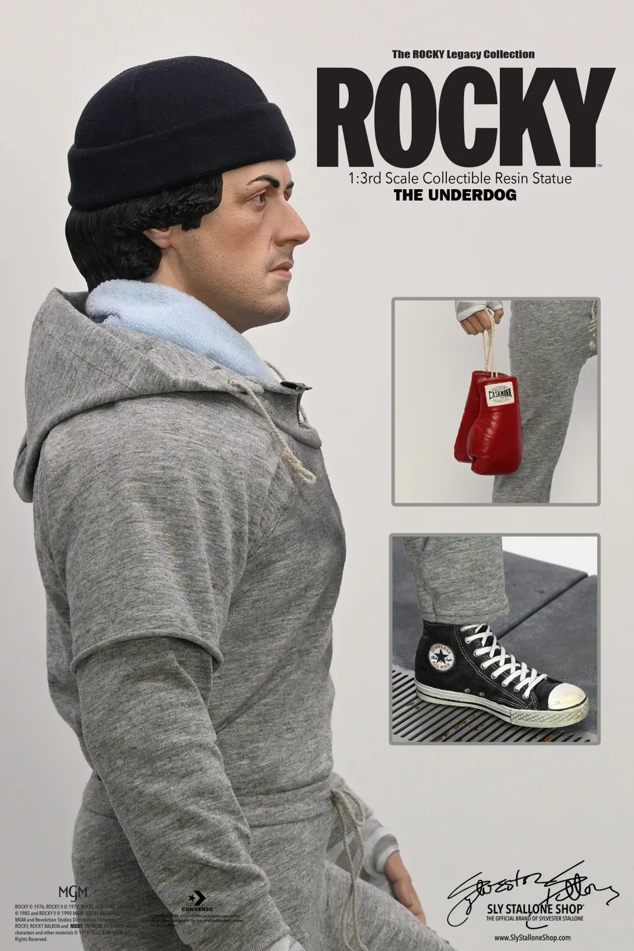 ROCKY (1976) THE UNDERDOG 1/3 SCALE STATUE