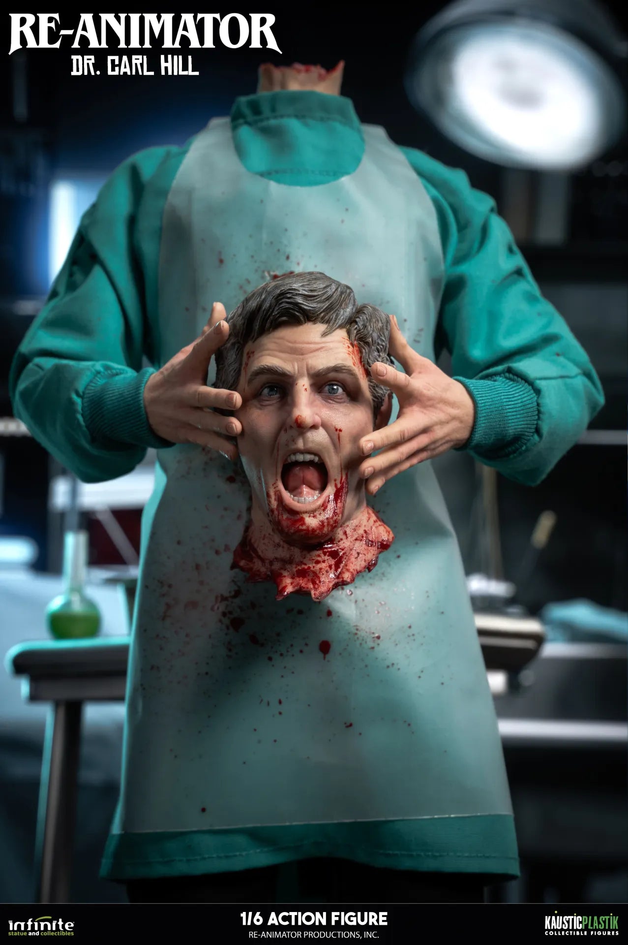 RE-ANIMATOR DOCTOR CARL HILL 1/6 ACTION FIGURE STANDARD EDITION