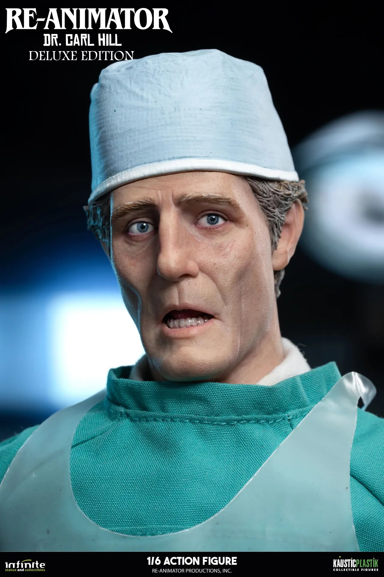 RE-ANIMATOR DOCTOR CARL HILL 1/6 ACTION FIGURE DELUXE EDITION