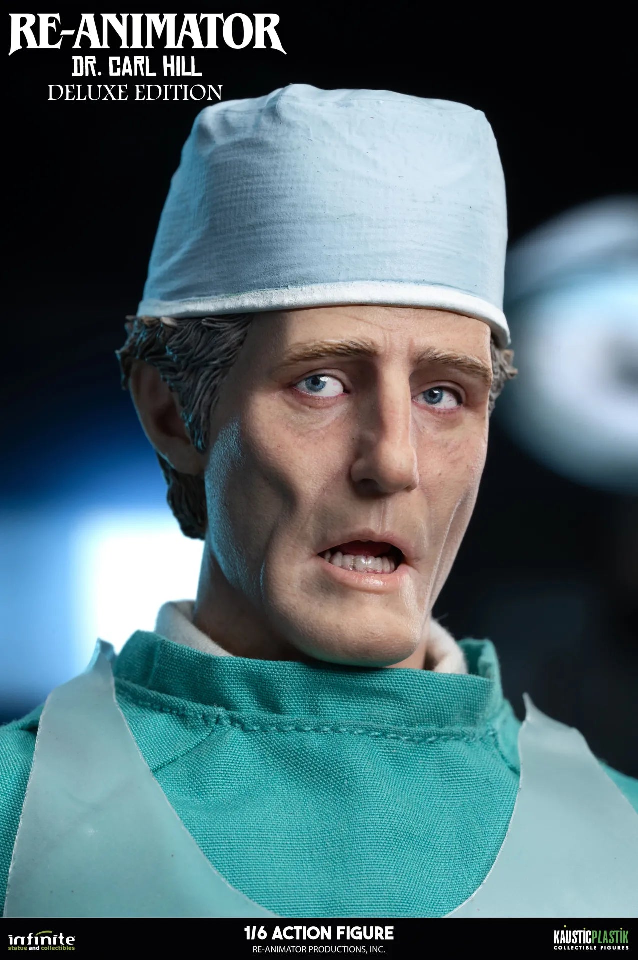 RE-ANIMATOR DOCTOR CARL HILL 1/6 ACTION FIGURE DELUXE EDITION