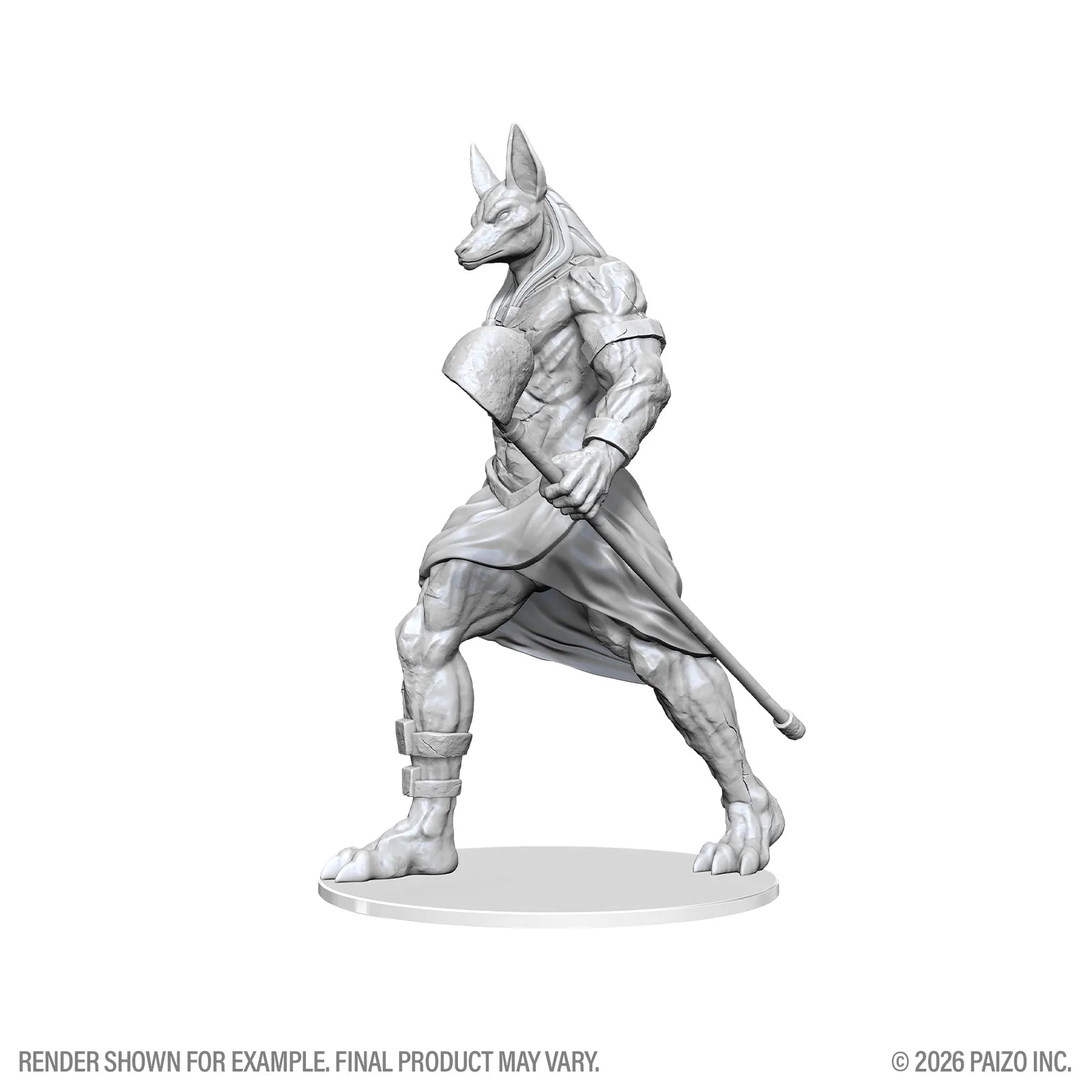 PATHFINDER BATTLES GIANT ANIMATED STATUE UNPAINTED