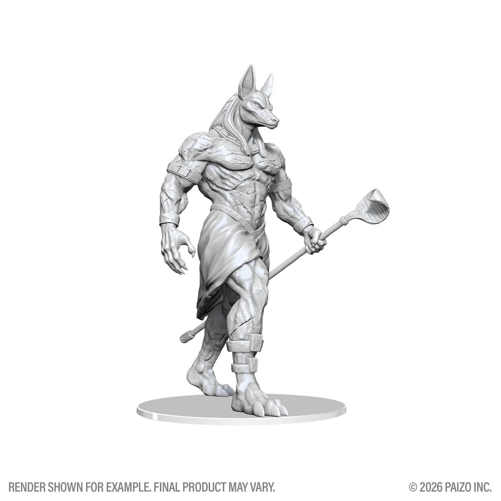 PATHFINDER BATTLES GIANT ANIMATED STATUE UNPAINTED