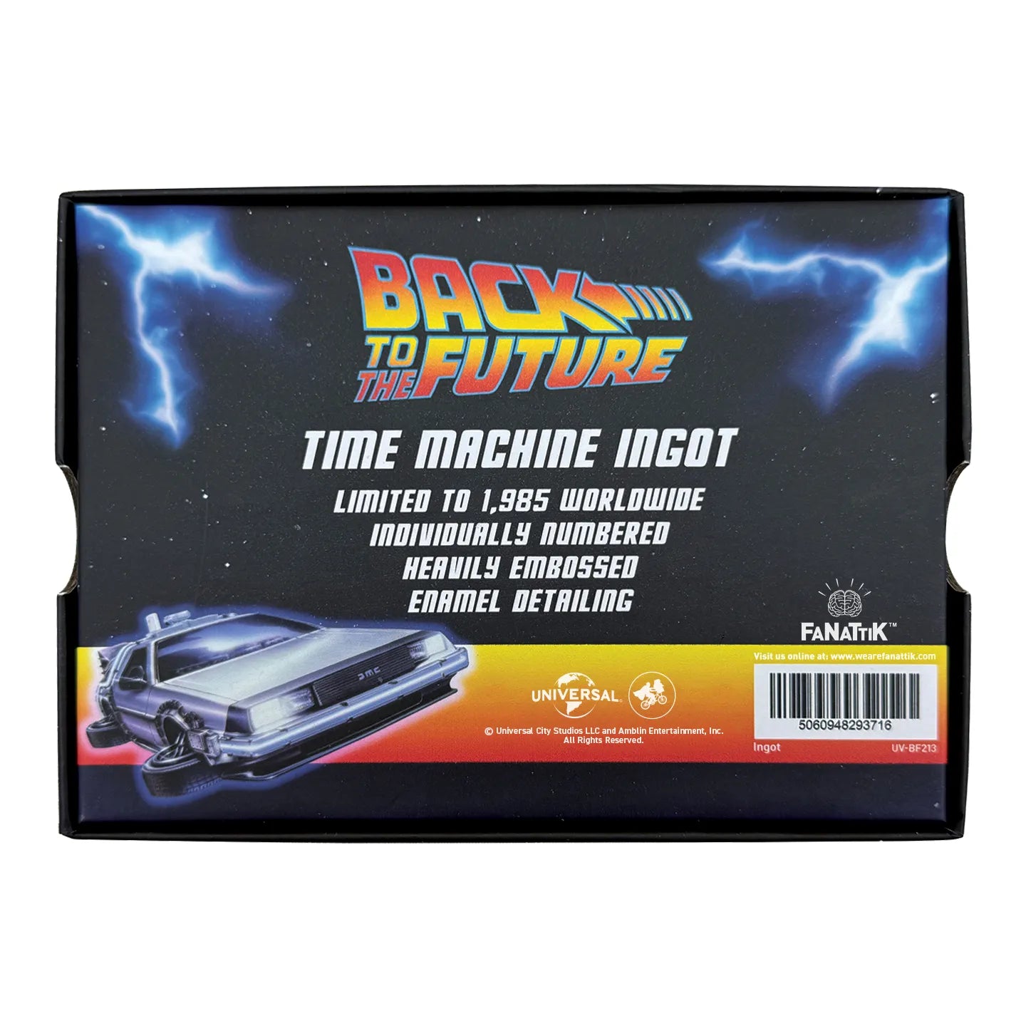 BACK TO THE FUTURE - TIME CIRCUIT - LIMTED EDITION METAL INGOT