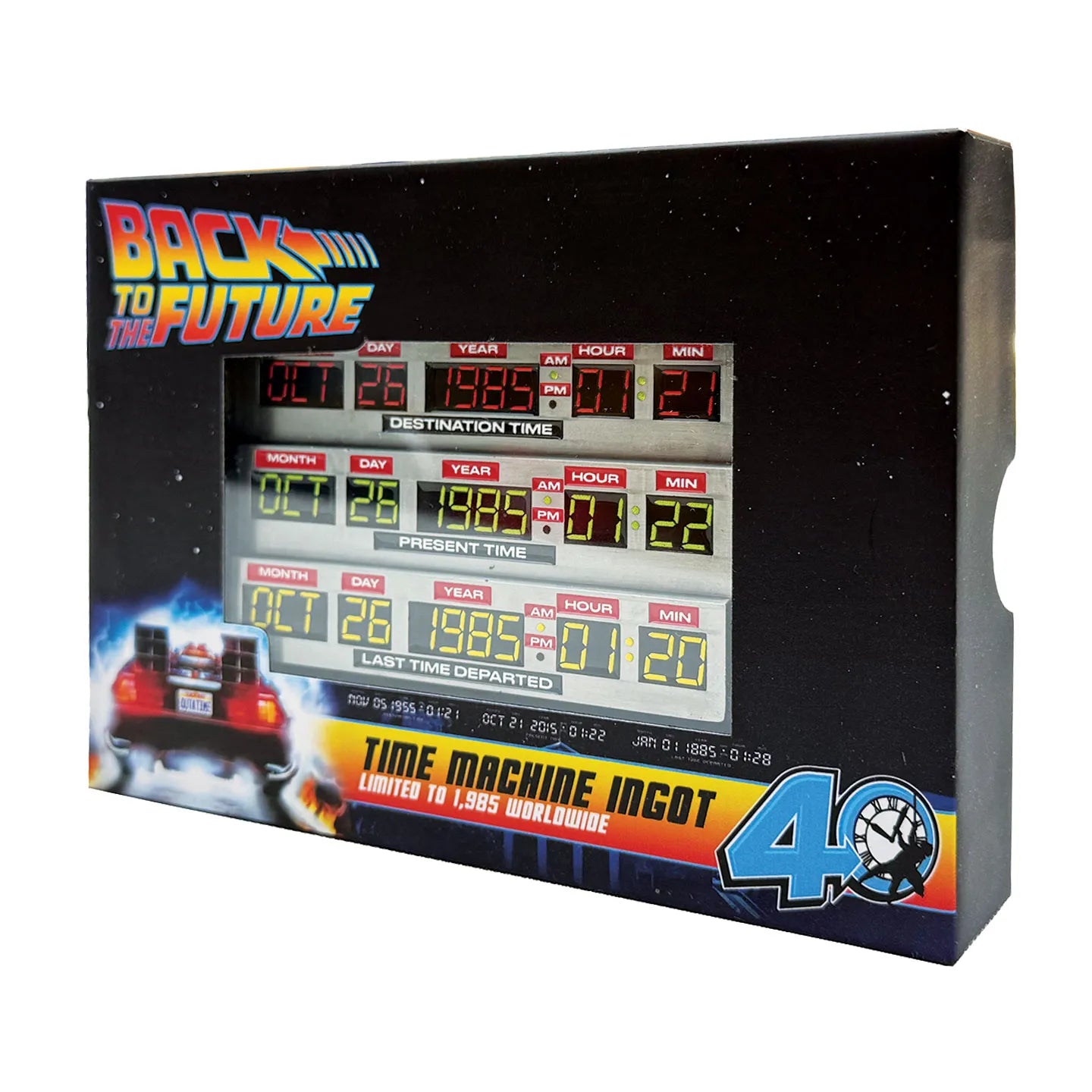 BACK TO THE FUTURE - TIME CIRCUIT - LIMTED EDITION METAL INGOT