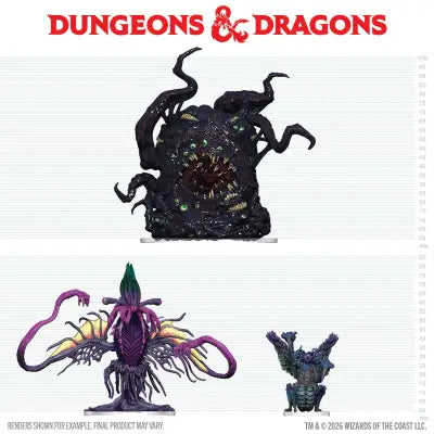 D&D ICONS OF THE REALMS ELDRITCH ENEMIES OF RAVENLOFT