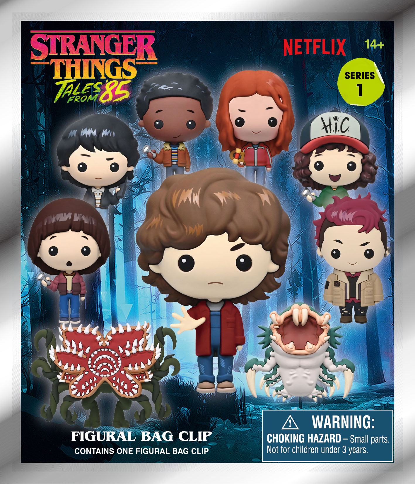 STRANGER THINGS TALES OF 85 S1 BAG CLIP BLIND BOX DISPLAY (24)