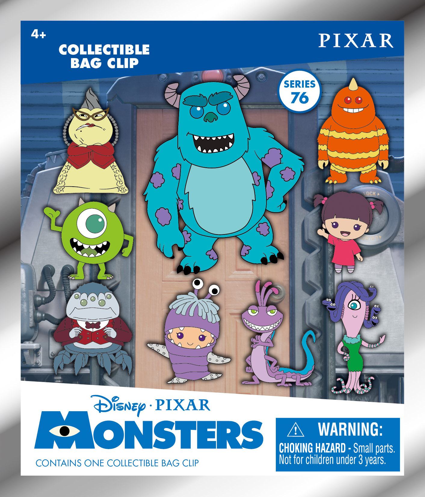 MONSTERS INC 15TH ANN BAG CLIP BLIND BOX DISPLAY (24)