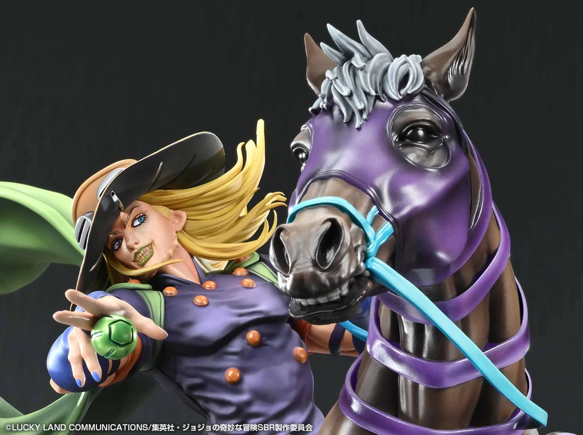 STEEL BALL RUN GYRO ZEPPELI AND VALKYRIE STATUE